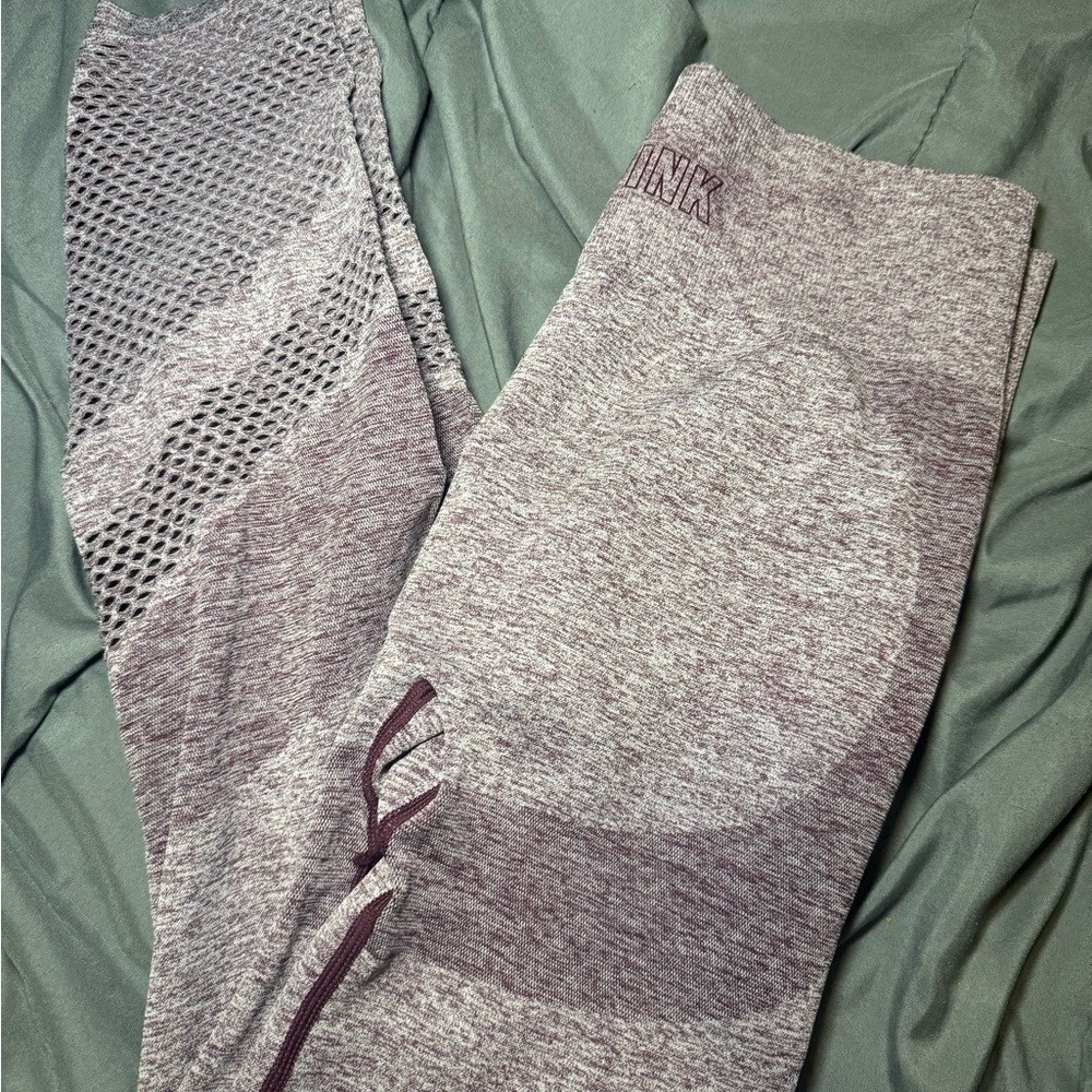 PINK Victoria's Secret Heathered Leggings
